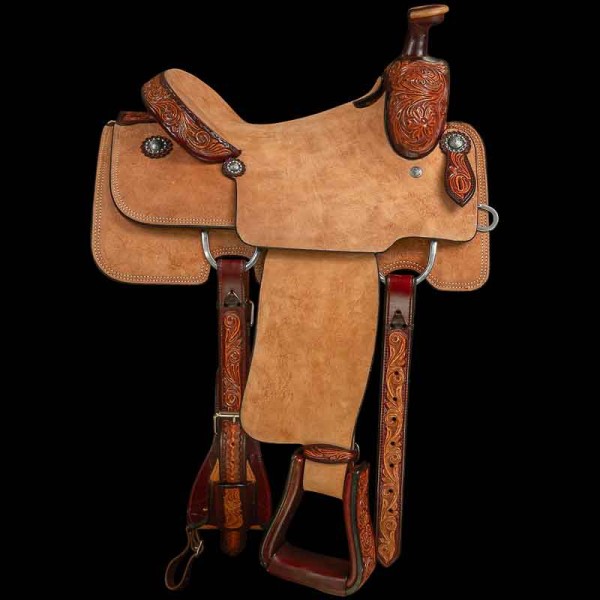 Roughout Roper Saddle